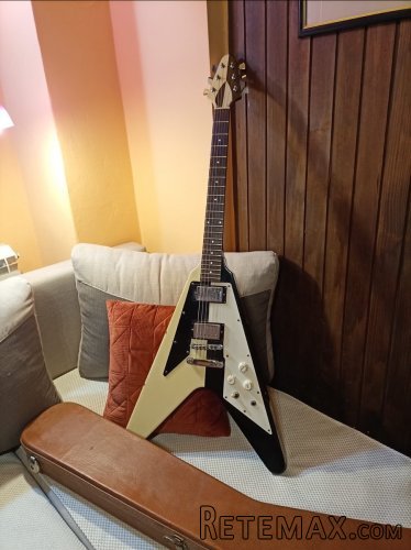 Boss KATANA MK2 100w NOVO, i Fernandes Flying V iz 1985s - 6