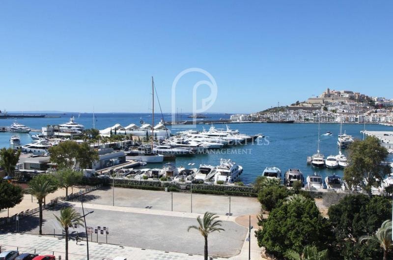 Sea front penthouse with view of the..