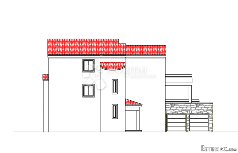 JELENJE, MARTINOVO SELO - Ravan građevinski teren s projekto - 3