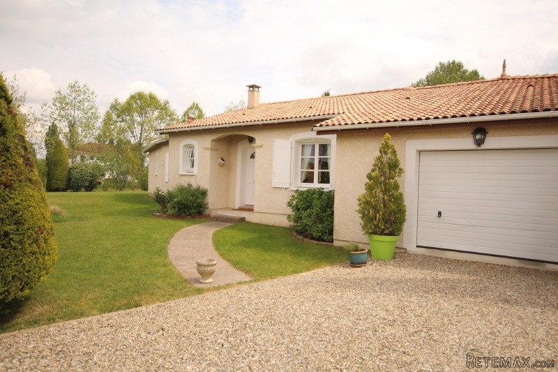 Large modern home with pool with..