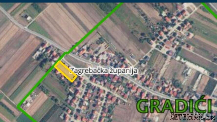 Gradići , Građevinsko zemljište 2471 m2 - 2