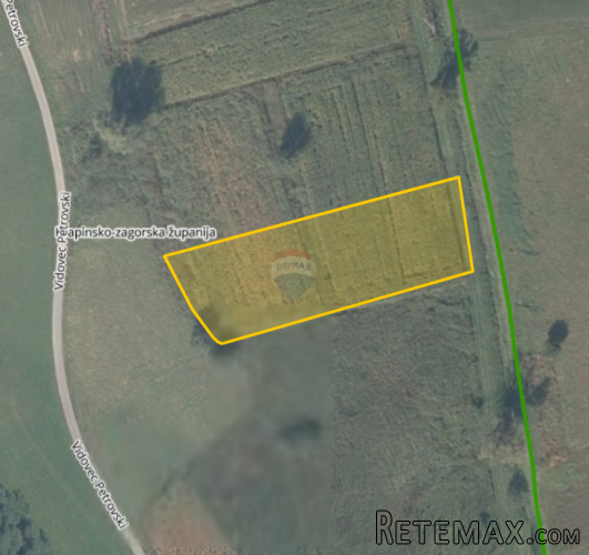 Vidovec Petrovski - poljoprivredno zemljište 7924 m2 - 3