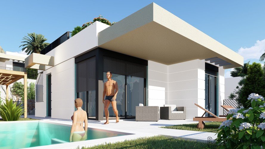 Este bungalow es de una planta, 3 dormitorios y 2 baños... - 4