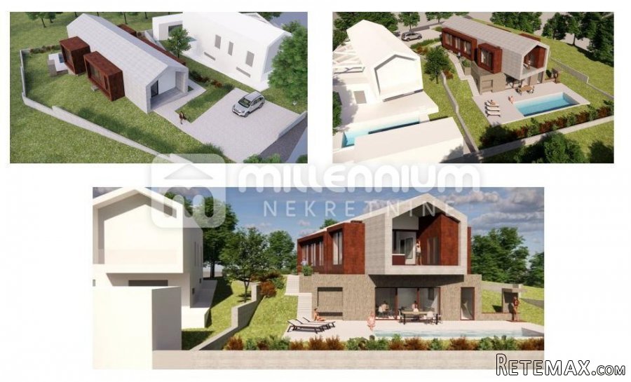Istra, projekt za kuću s bazenom u blizini Poreča - 2