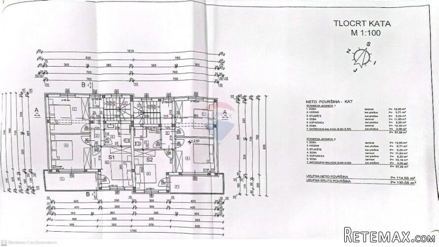 Crikvenica- građevinsko zemljište 400m do mora sa idejnim pr - 3
