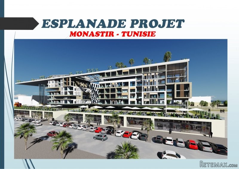 Terrain constructible R+8 Monastir