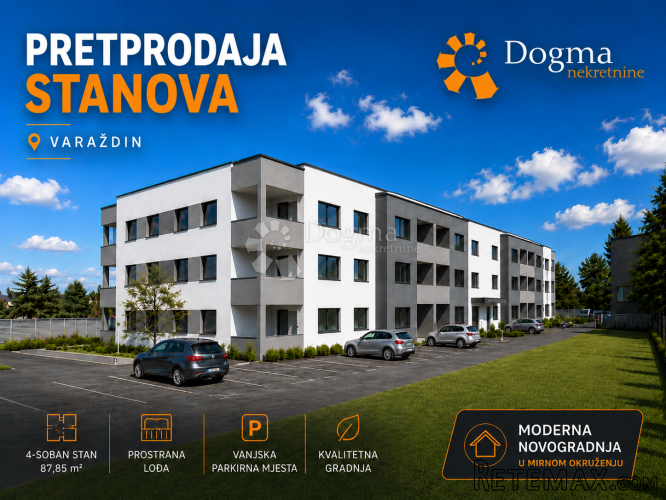 Pretprodaja stanova – moderan obiteljski stan s vrtom, Varaž