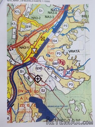 Gorski kotar, Vrata - poljoprivredni teren površine 18616 m2 - 2
