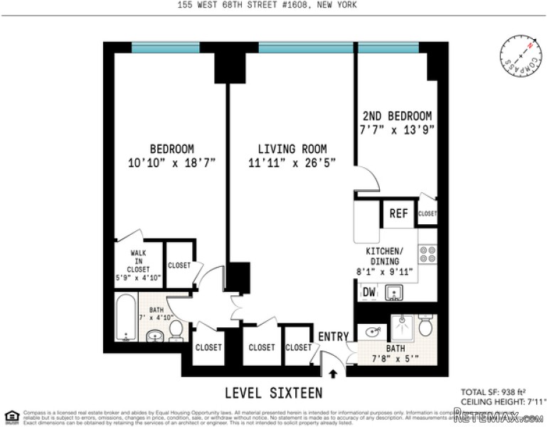 2 Bedrooms - Condo - New York State -.. - 2