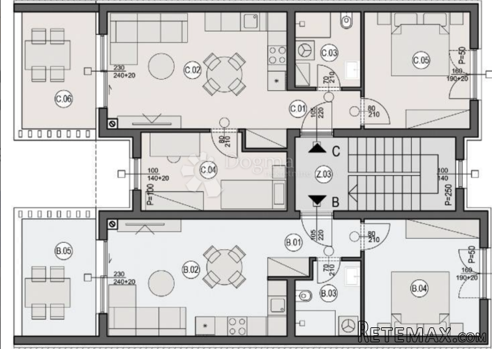 Stan C na I. katu zgrade Z2 - 2