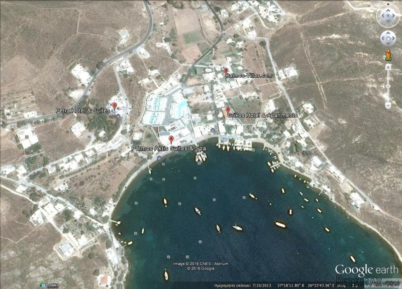 B615- FOR SALE PLOT 800M2 AT PATMOS..