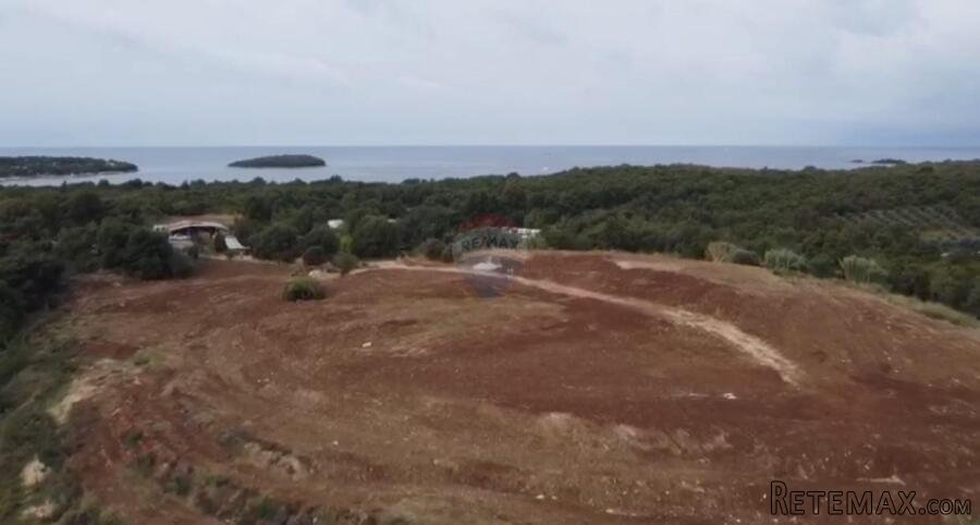 Istra, Funtana - 1389 m2 otvoreni pogled na more - 2