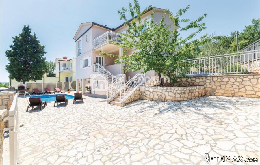 Istra, Rabac-okolica, mediteranska kuća s bazenom - 5