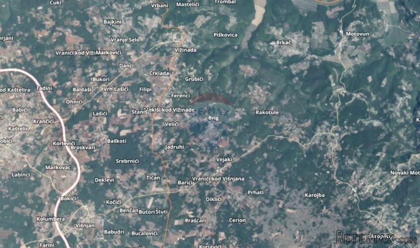 Istra, Motovun - Višnjan, teren s građevinskom dozvolom - 2