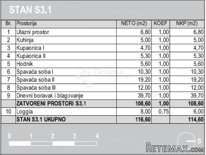 ČETVEROSOBNI STAN NOVOGRADNJA ZAPREŠIĆ - 3