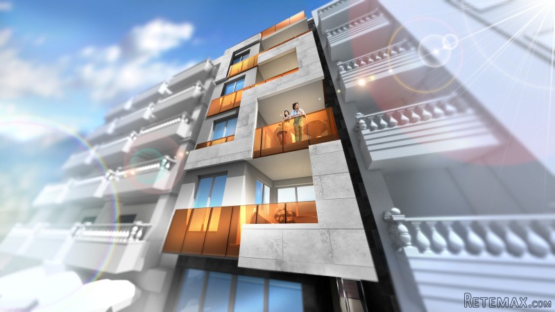 1 bedroom, 1 bathroom Apartment, (build..