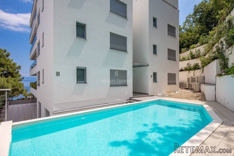 OPATIJA, stan 2S+DB s pogledom na more u novogradnji s..