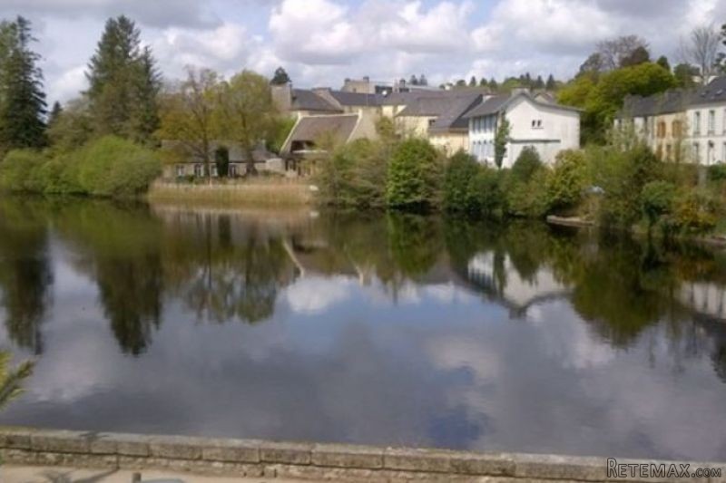 Village House with Lake View