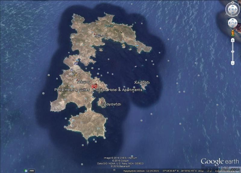 B615- FOR SALE PLOT 800M2 AT PATMOS.. - 2