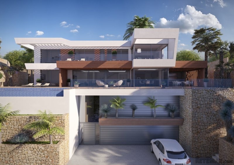Modern luxury design villa in Moraira