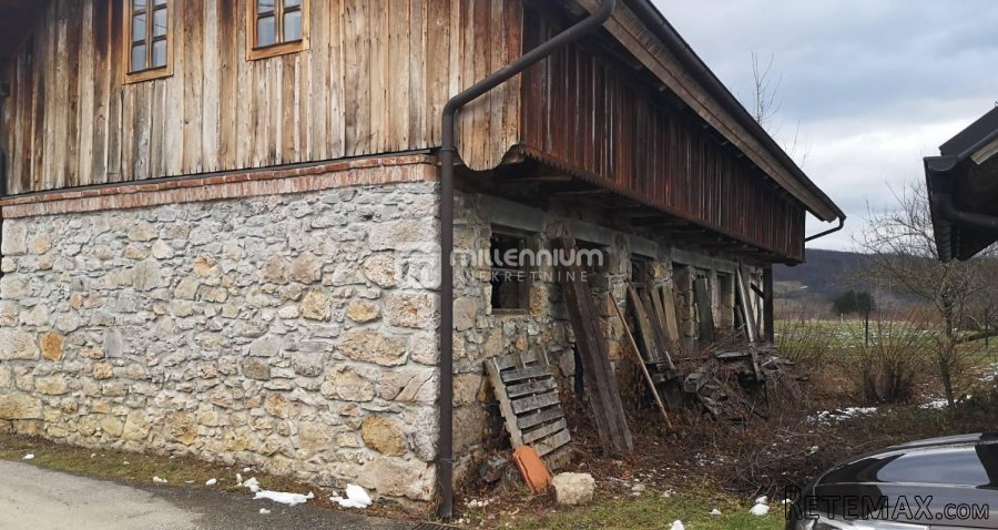 Gorski kotar, okolica Bosiljeva, kuća + gosp. zgrada - 3