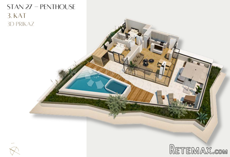 DVOSOBAN PENTHOUSE - 2