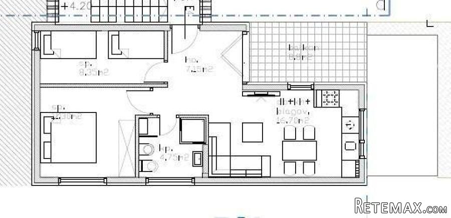 Moderan apartman u bloku E s parkirnim mjestom i.. - 2