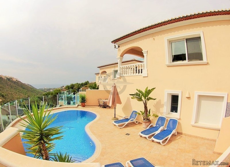 Villa With Sea And Mountain Views Only..