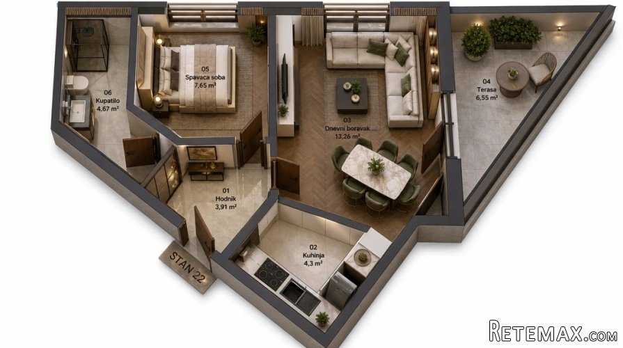 IMPERIAL – Stan u izgradnji u novom stambenom kompleksu - 2