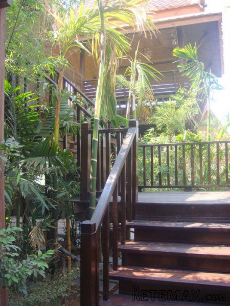Traditional Thai house in central..