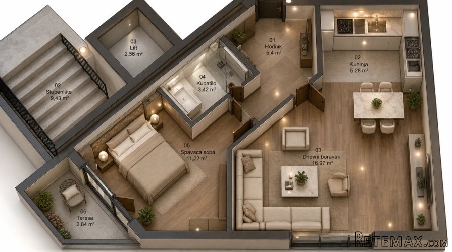 IMPERIAL – Stan u izgradnji u novom stambenom kompleksu - 2