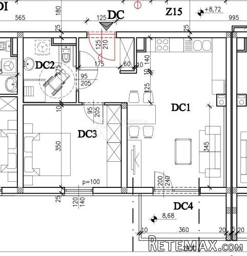 Novogradnja na odličnoj obiteljskoj lokaciji (Stan DC) - 3.K - 2