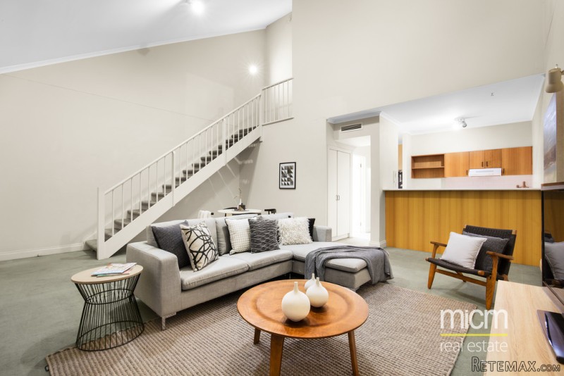 Dual Level Boutique Living in..