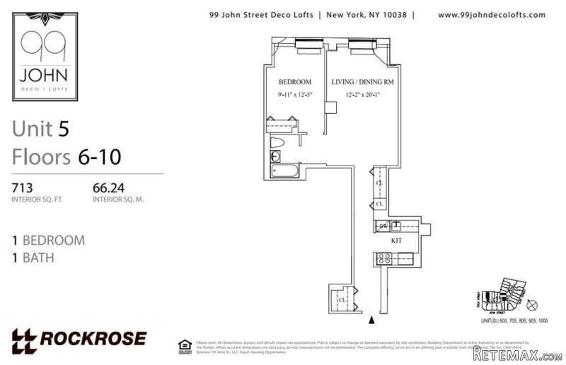 1 Bedroom - Condo - New York State -..