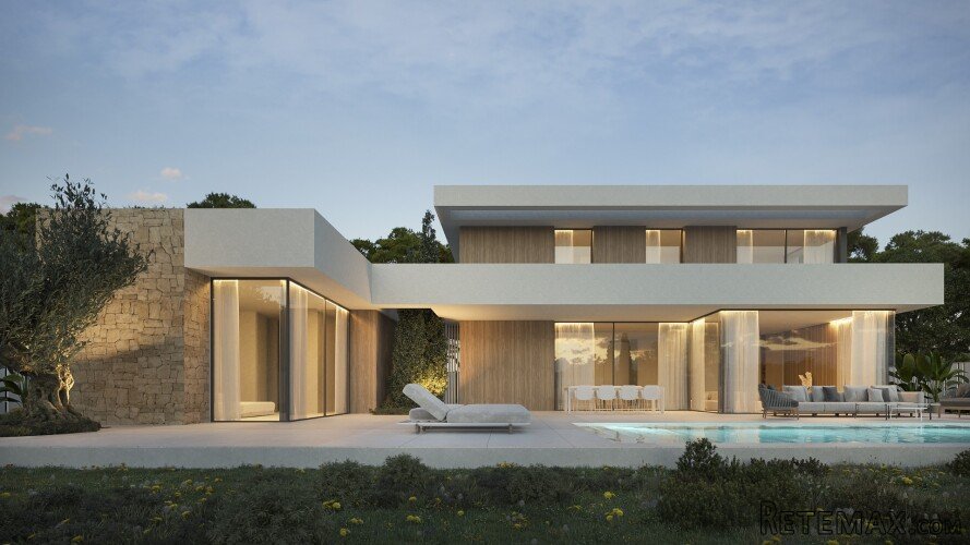 This luxurious and modern villa is located on..