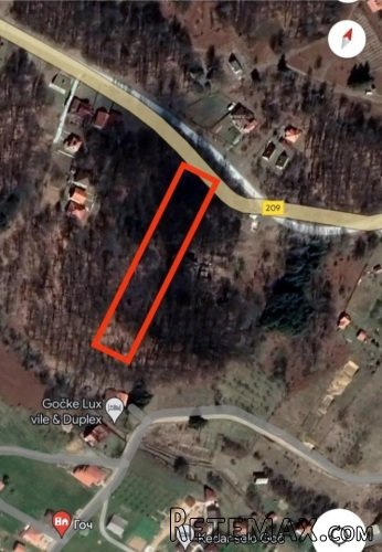 Prodajem plac na planini Goč