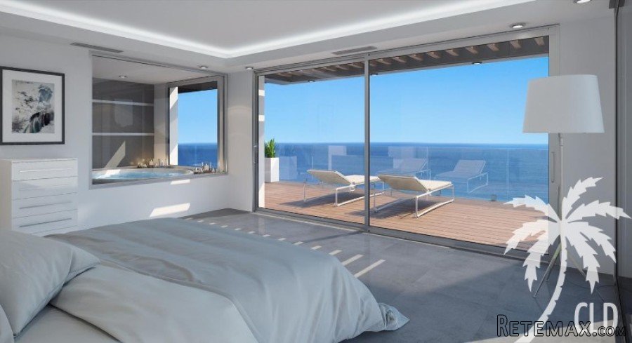 Modern design villa at the seafront divided into three.. - 3
