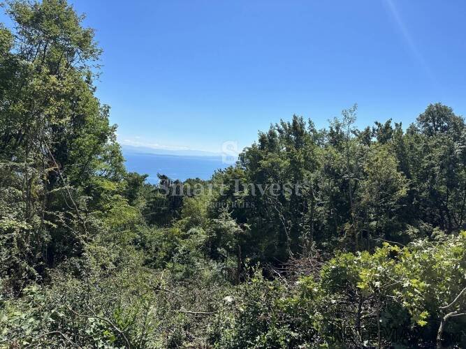 MATULJI - BREGI, zemljište s pogledom na more!