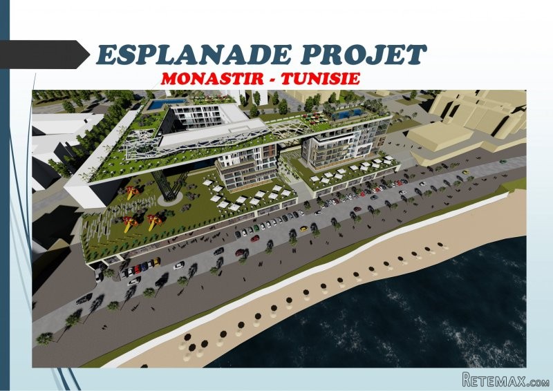 Terrain constructible R+8 Monastir - 2