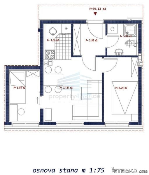 3-Zi. Wohnung im Erdgeschoss zu.. - 2