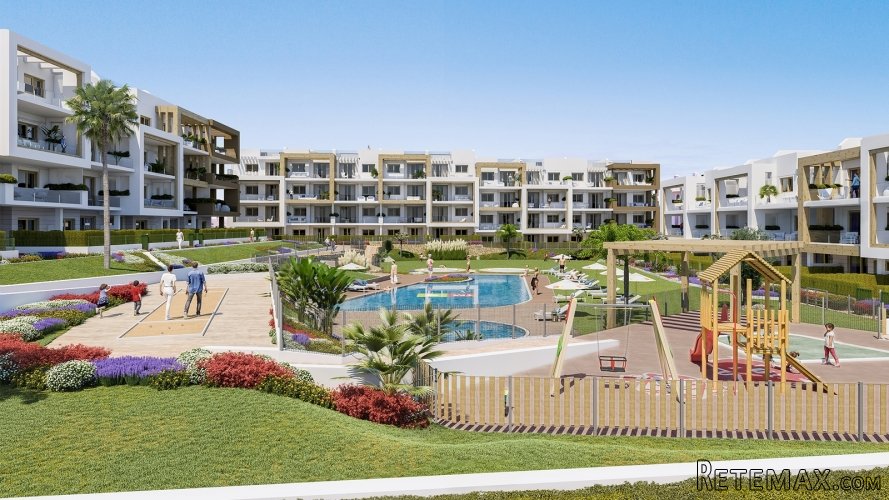 Los apartamentos se ubican en Villamartín, en un complejo.. - 3