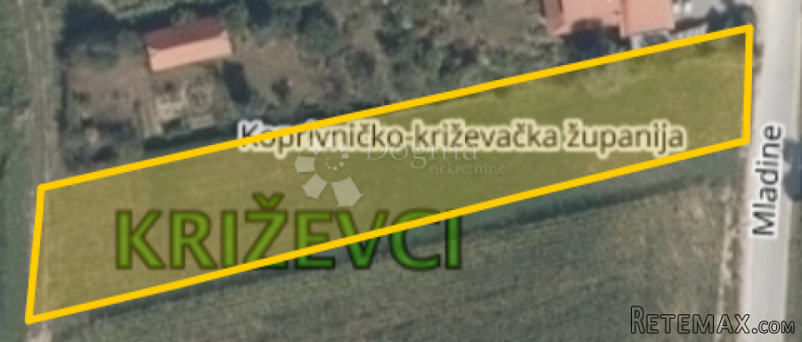 Građevinsko zemljište u Križevcima - Mladine - 2