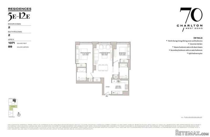 2 Bedrooms - Condo - New York State -.. - 2