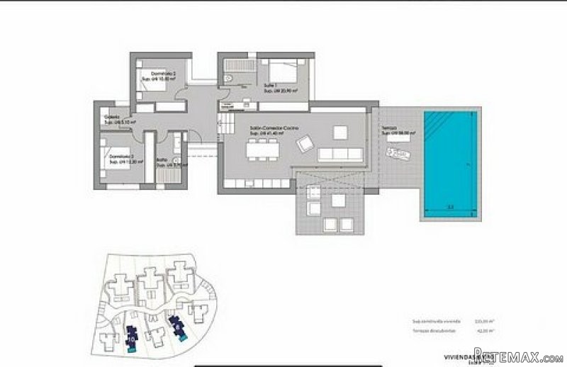 * 3 BED LUXURY VILLA ON 700M2 PRIVATE.. - 2