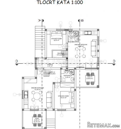 JEZERA MURTER – APARTMAN 400 METARA DO MORA 66 M2 SA PREKRA - 9