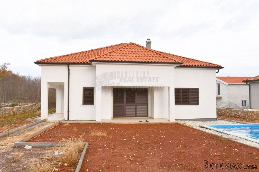 Prilika!! Novogradnja, samostojeća kuća! Otok Krk