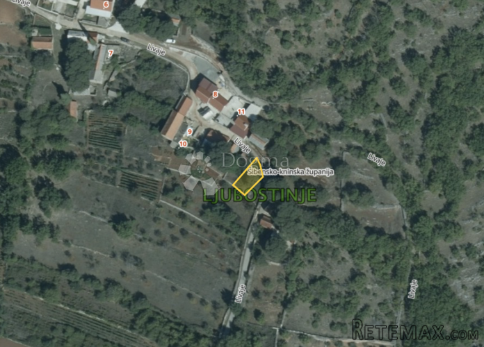Građevinska parcela od 264 m2