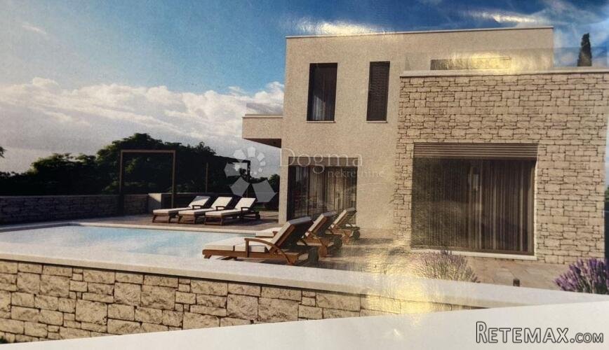 Tar-Vabriga Villa u izgradnji - 2