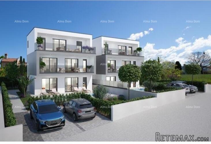 Poreč, Žbandaj – Prizemni stan u novogradnji - 2