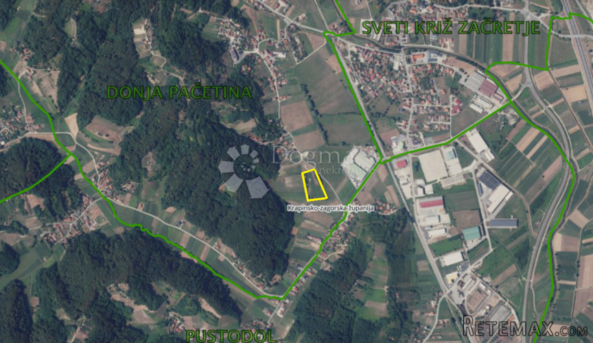 Građevinsko zemljište 9.711m² u Sv. Križ Začretju